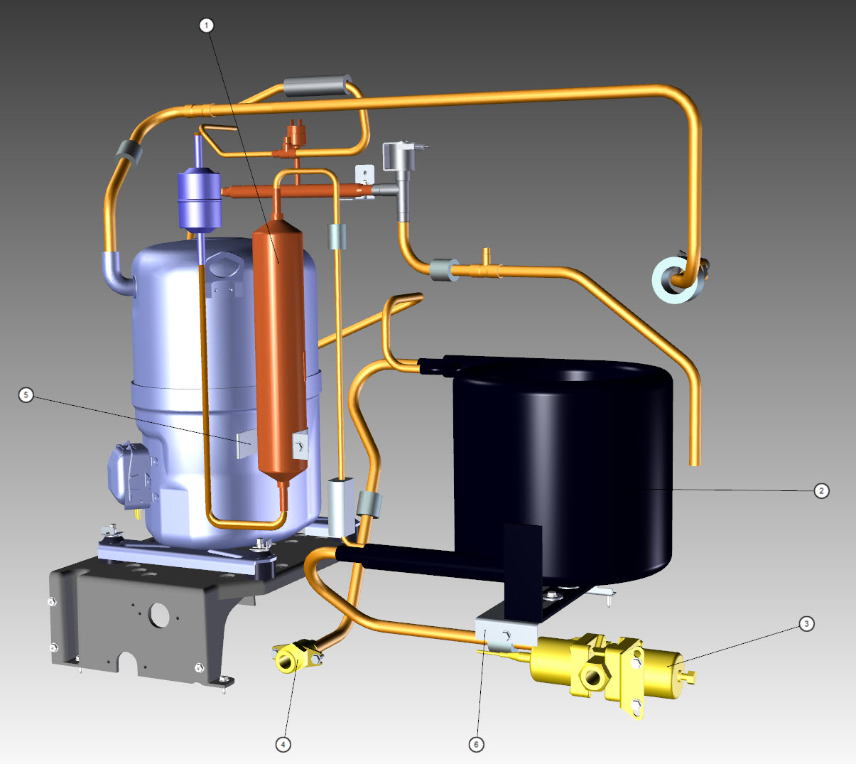 iF0900 - Refrigeration Compartment - Water-cooled